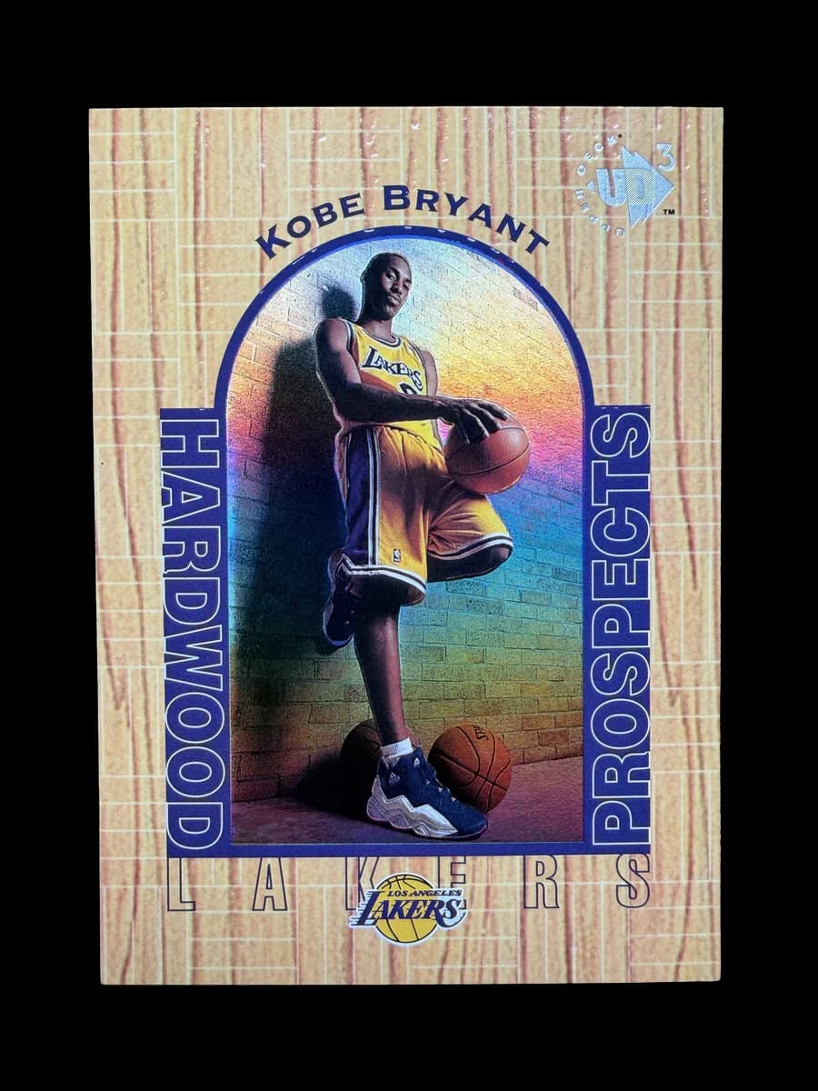 1996 Upper Deck SP Hardwood Prospects Kobe Bryant — Los Angeles Lakers