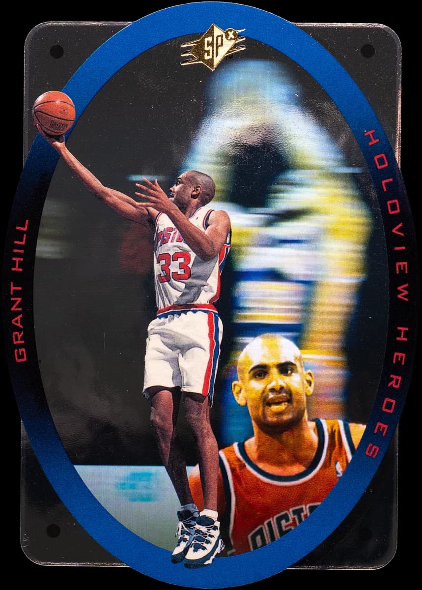 Grant Hill, 1996-97 SPx Holoview Heroes