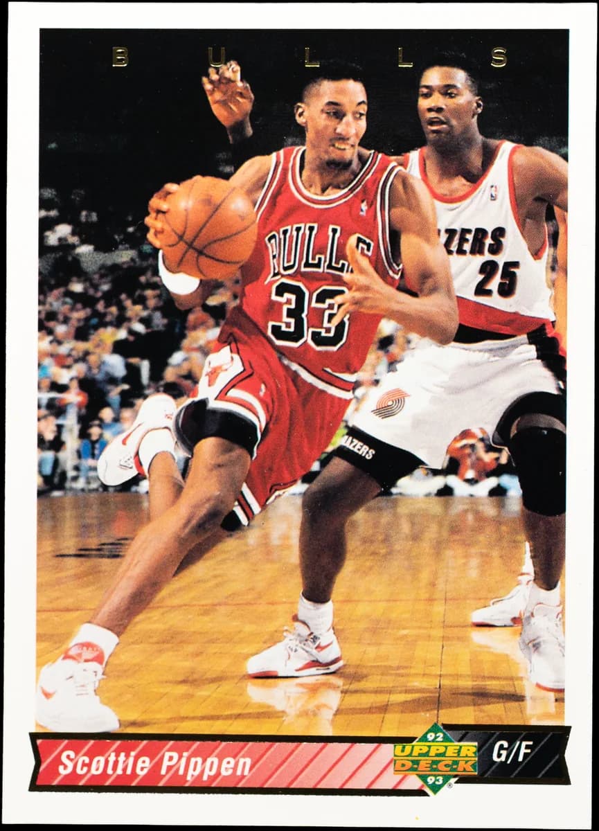 Scottie Pippen, 1992-93 Upper Deck - Italian/European