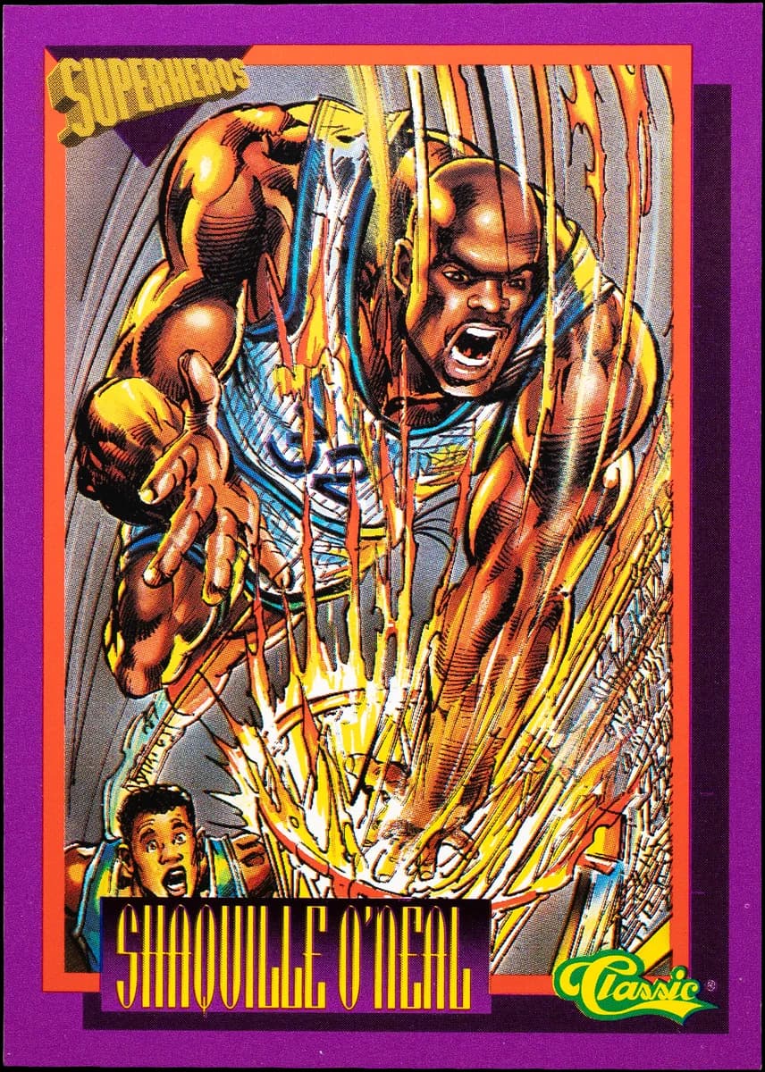 Shaquille O'Neal, 1993 Superheroes Promo (Deathwatch 2000 / Neal Adams art)