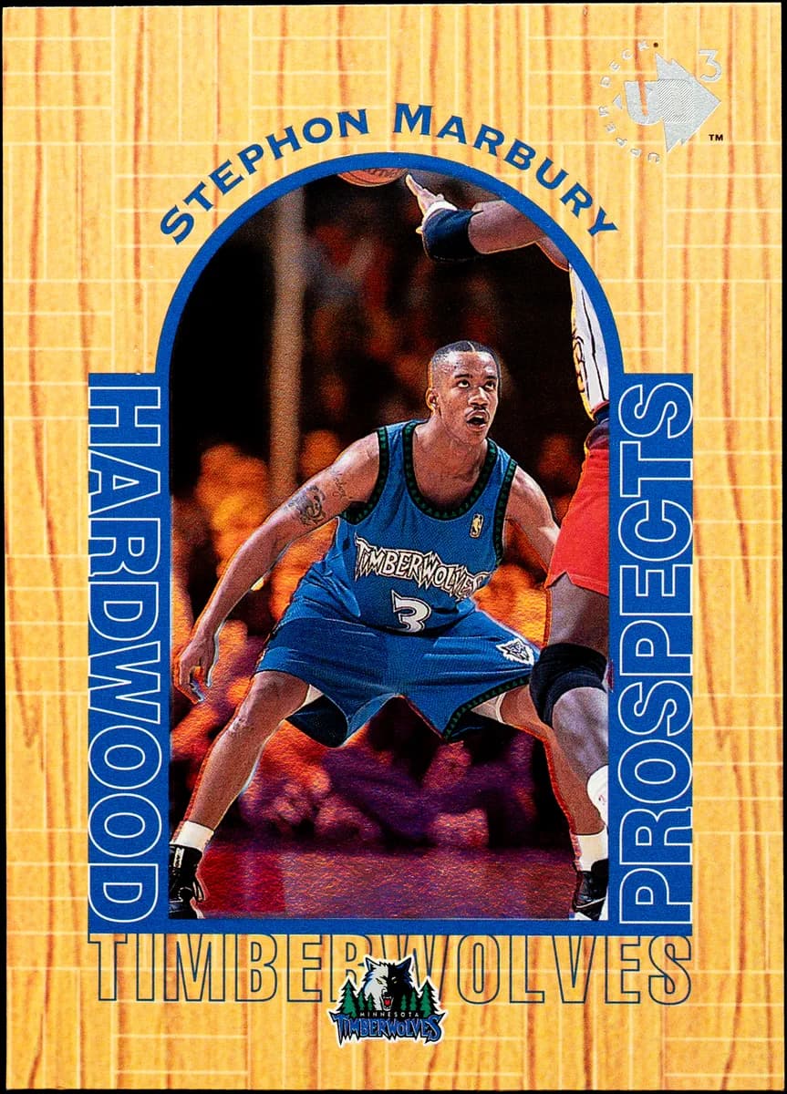 Stephon Marbury, 1996-97 UD3 Hardwood Prospects
