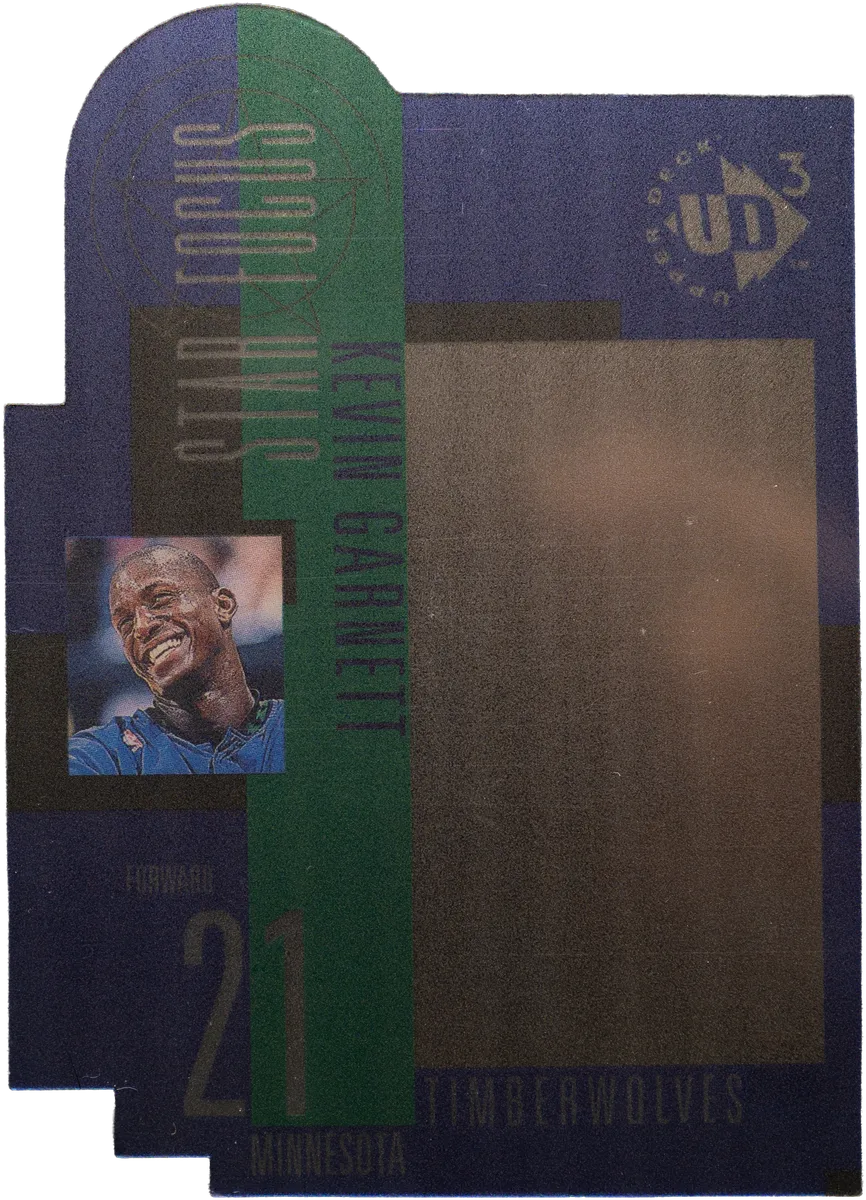 Kevin Garnett, 1996-97 UD3 Star Focus