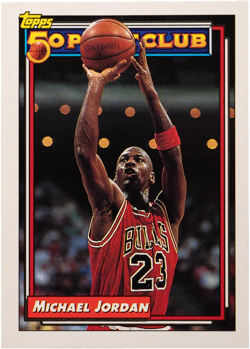 Michael Jordan, 1992-93 Topps 50 Point Club