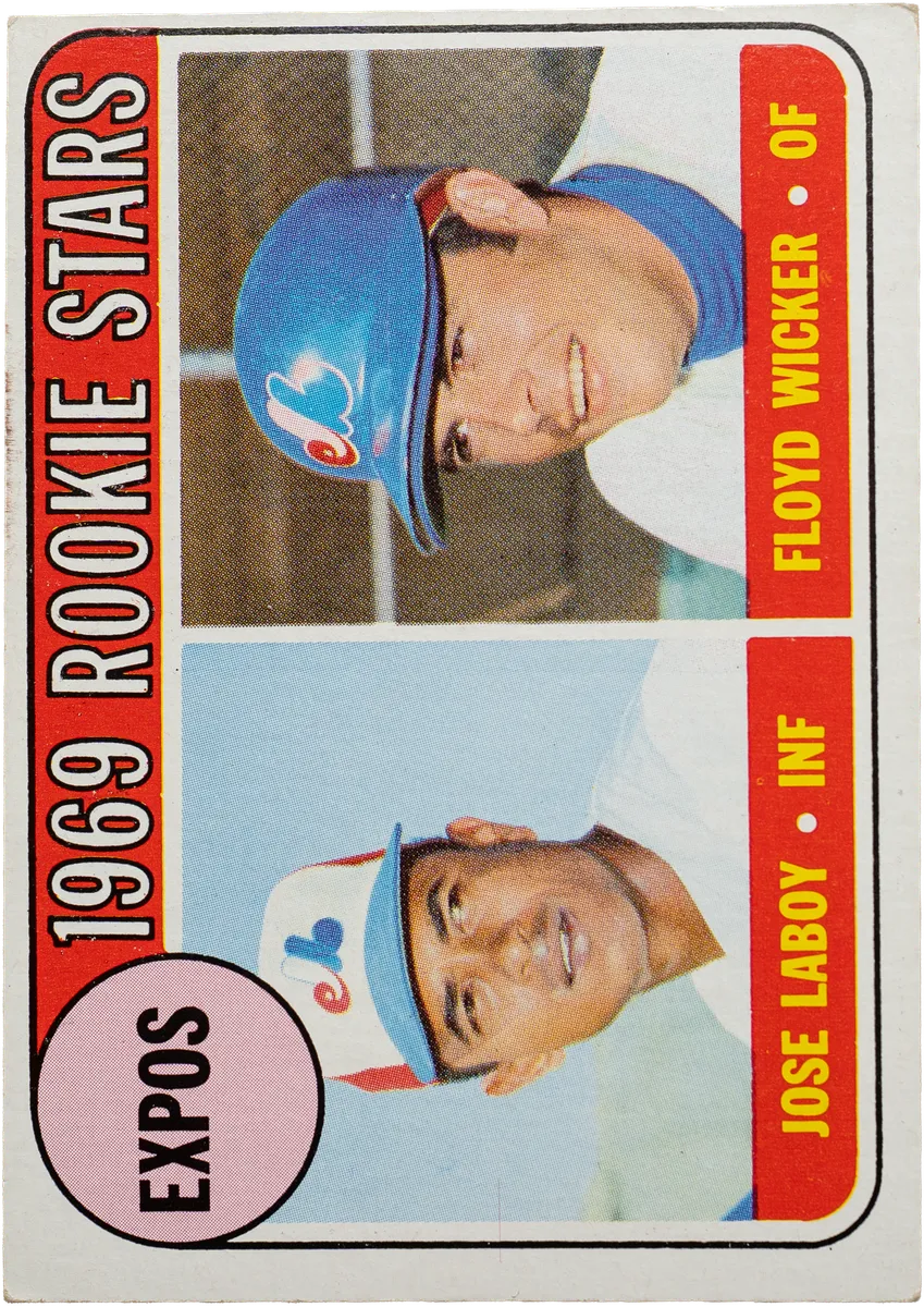 Floyd Wicker / Jose Laboy, 1969 Topps