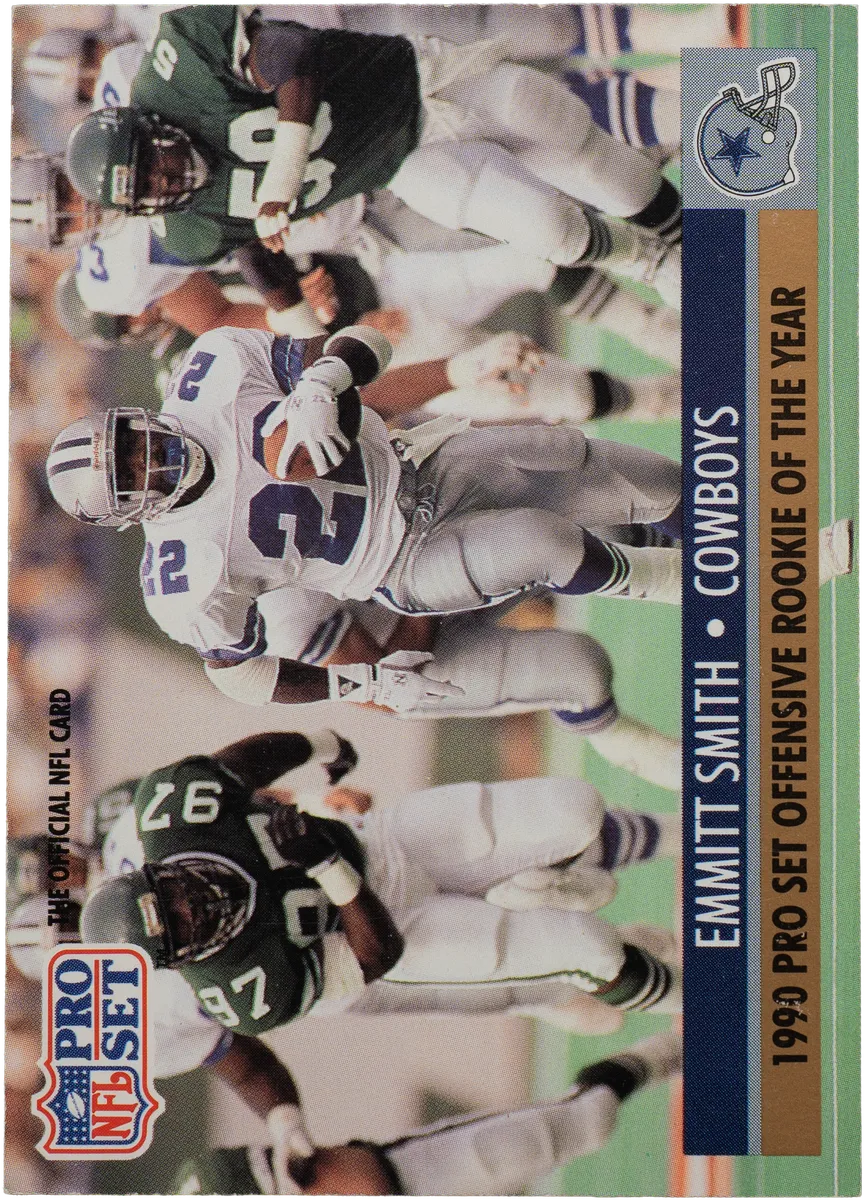 Emmitt Smith, 1991 1991 NFL Pro Set — Pro Set Offensive Rookie of the Year
