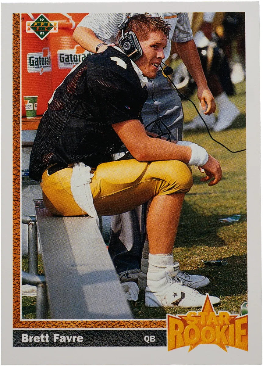 Brett Favre, 1991 1991 Upper Deck Football — Star Rookie