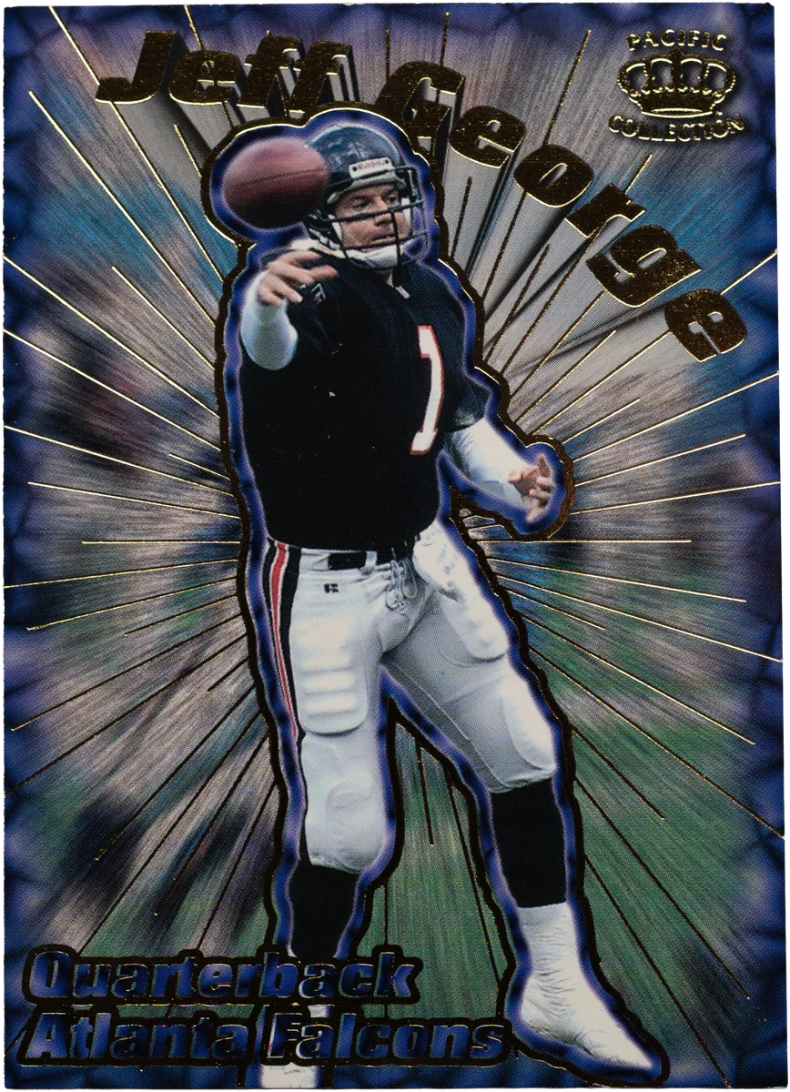 Jeff George, 1996 Crown Collection CardSupial