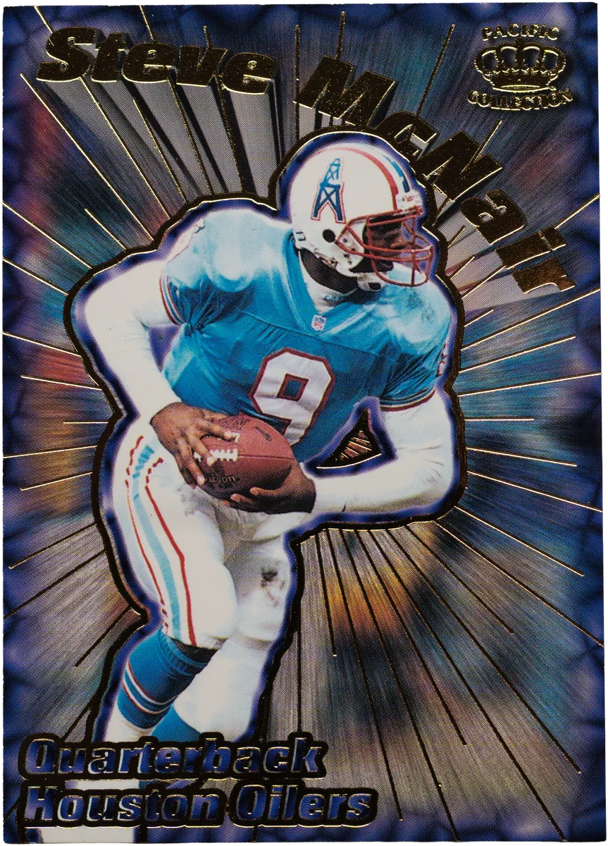 Steve McNair, 1996 Crown Collection CardSupial