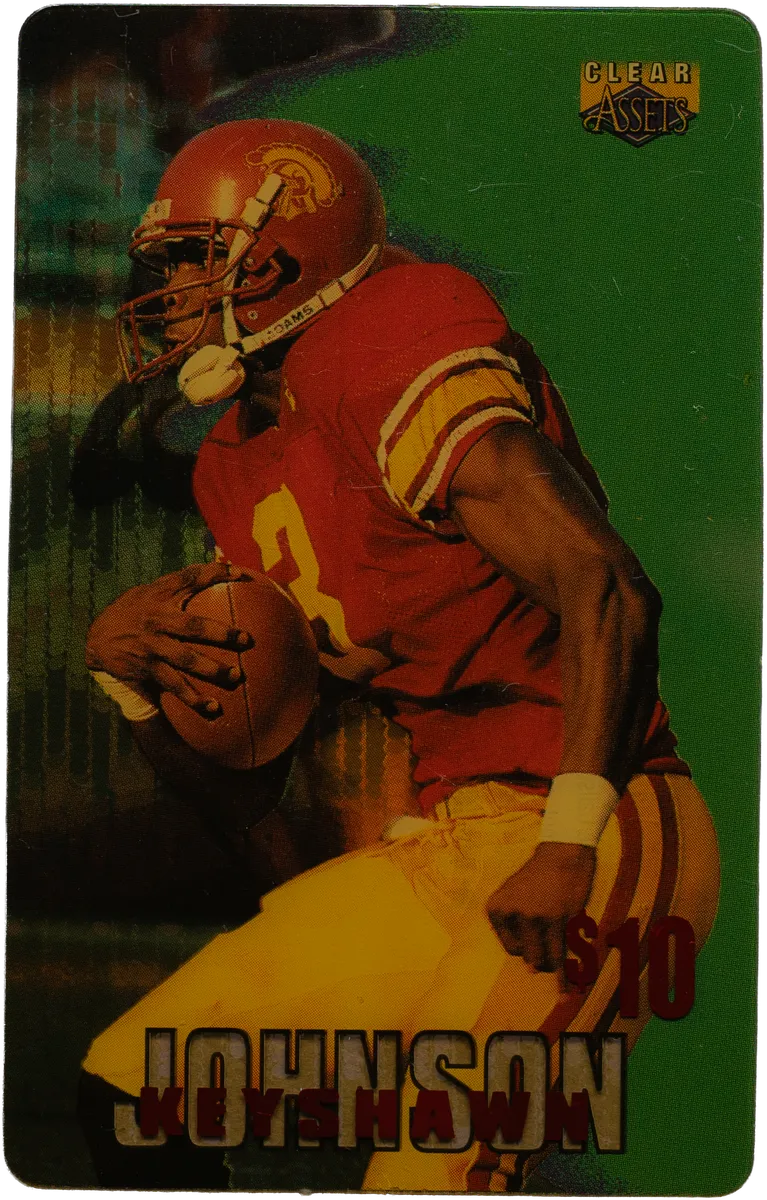 Keyshawn Johnson, 1996 Sprint NFL Phone Card