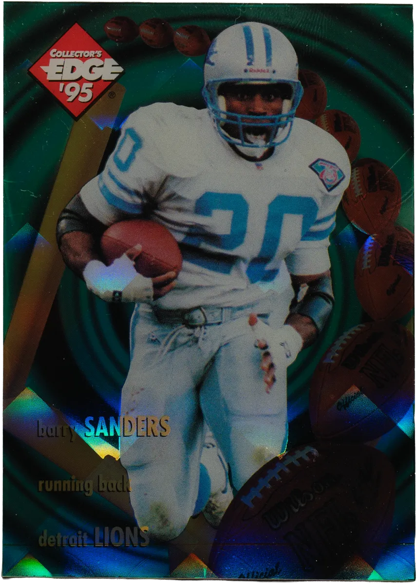 Barry Sanders, 1995 Collector's Edge '95