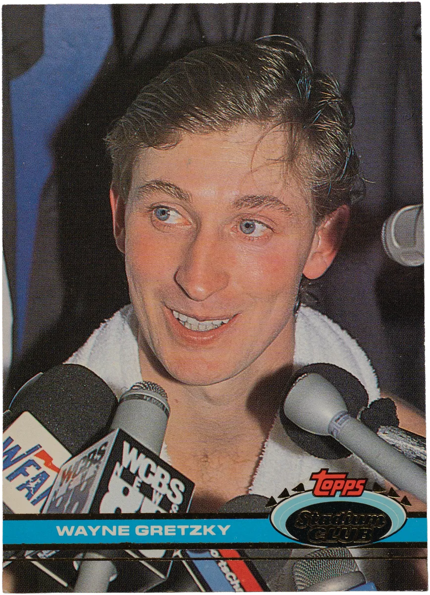 Wayne Gretzky, 1991-92 Topps Stadium Club